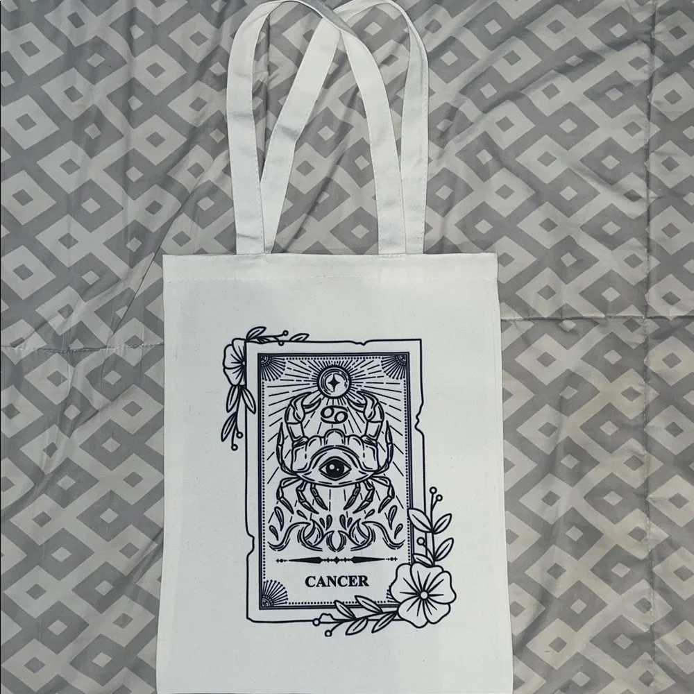 Zodiac Canvas Tote Bag